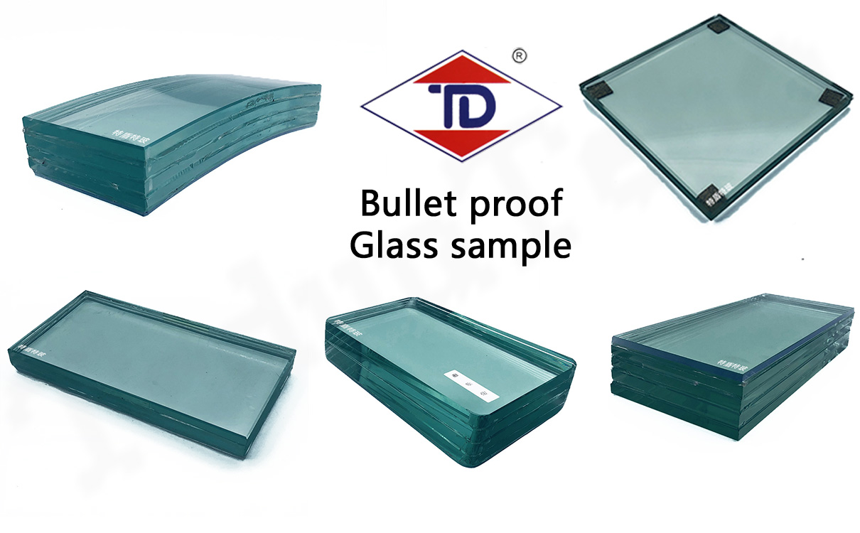 bullet proof glass sample